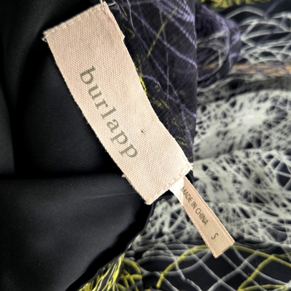 Beautiful Silk Scribble Dress EUC - Picture 9 of 11